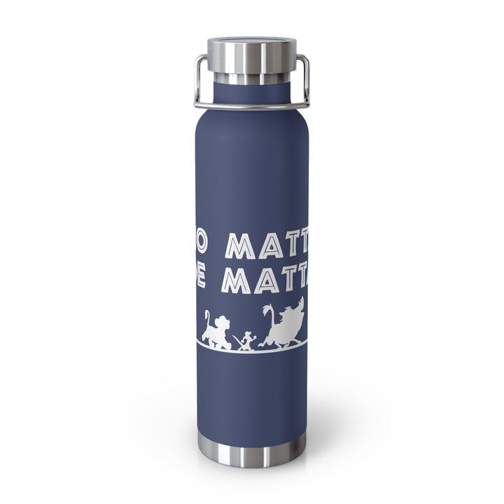 No Matta De Matta Copper Vacuum Insulated Bottle, 22oz