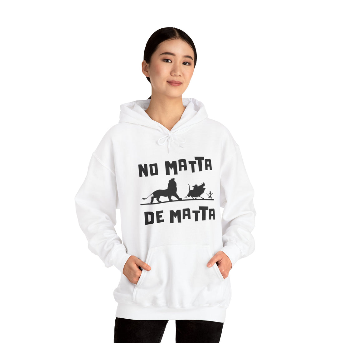 No Matta De Matta Unisex Heavy Blend™ Hooded Sweatshirt