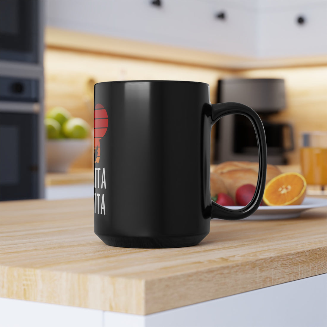 No Matta De Matta Black Mug (11oz, 15oz)