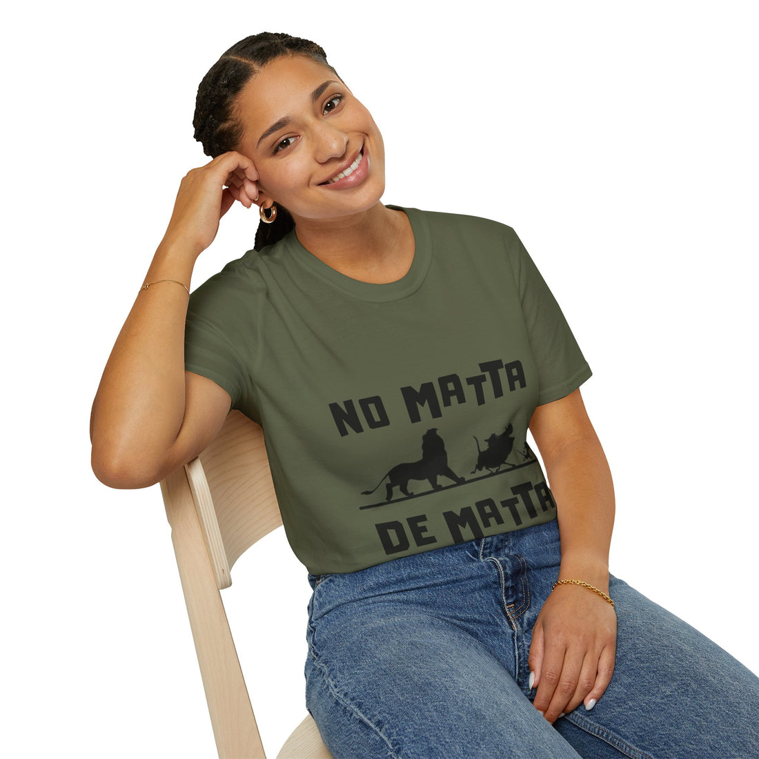 No Matta De Matta Unisex Softstyle T-Shirt