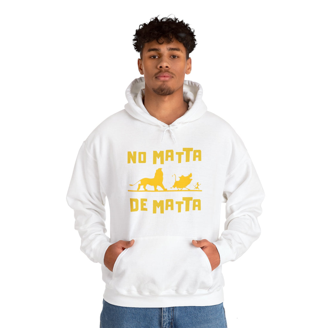 No Matta De Matta Unisex Heavy Blend™ Hooded Sweatshirt