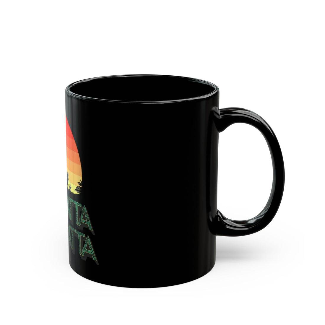 No Matta De Matta Black Mug (11oz, 15oz)