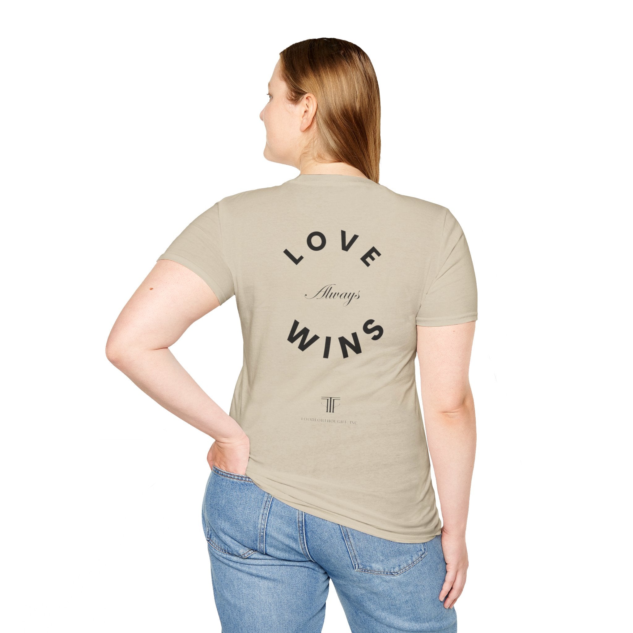 Love Always Wins Unisex Softstyle T-Shirt