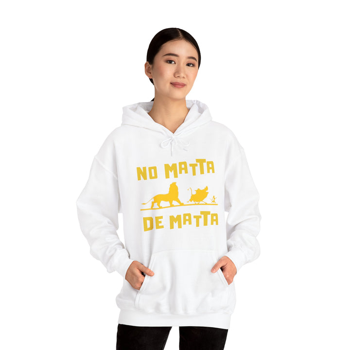 No Matta De Matta Unisex Heavy Blend™ Hooded Sweatshirt