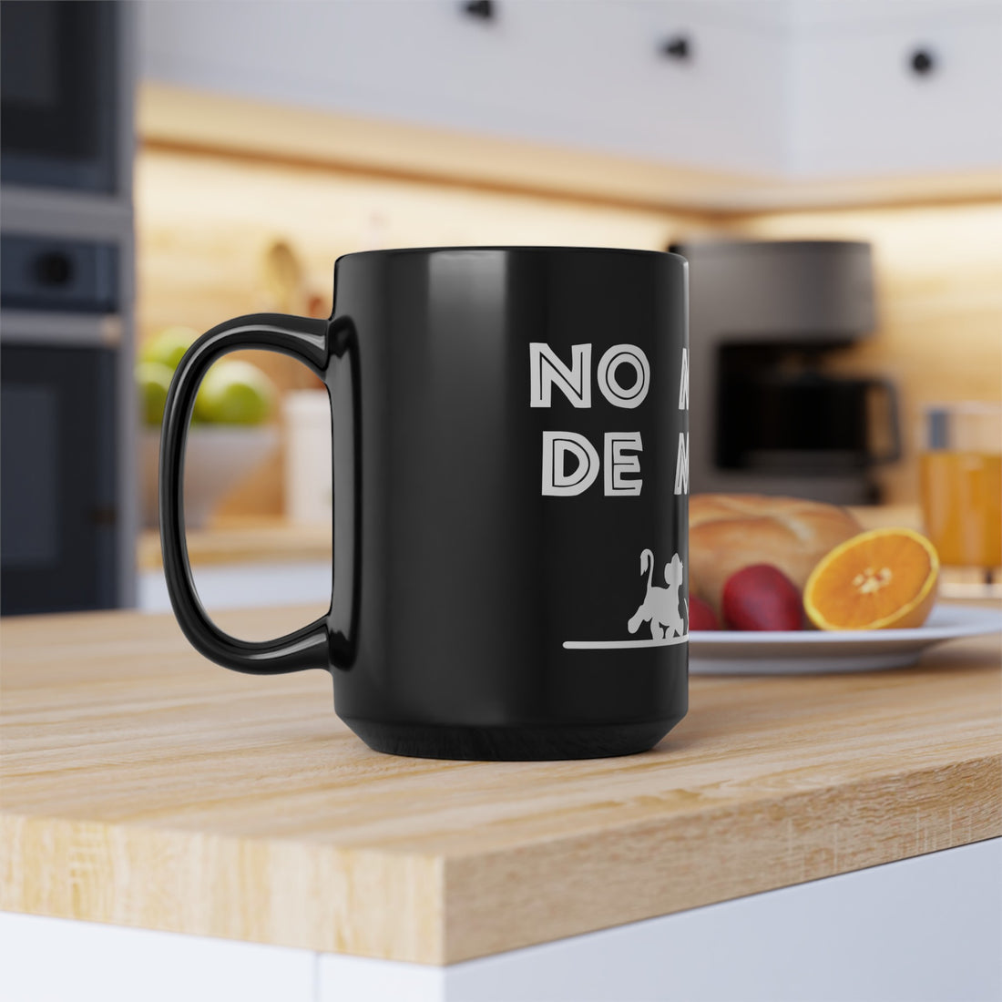 No Matta De Matta Black Mug (11oz, 15oz)