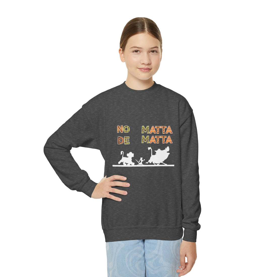 No Matta De Matta Kids Sweatshirt