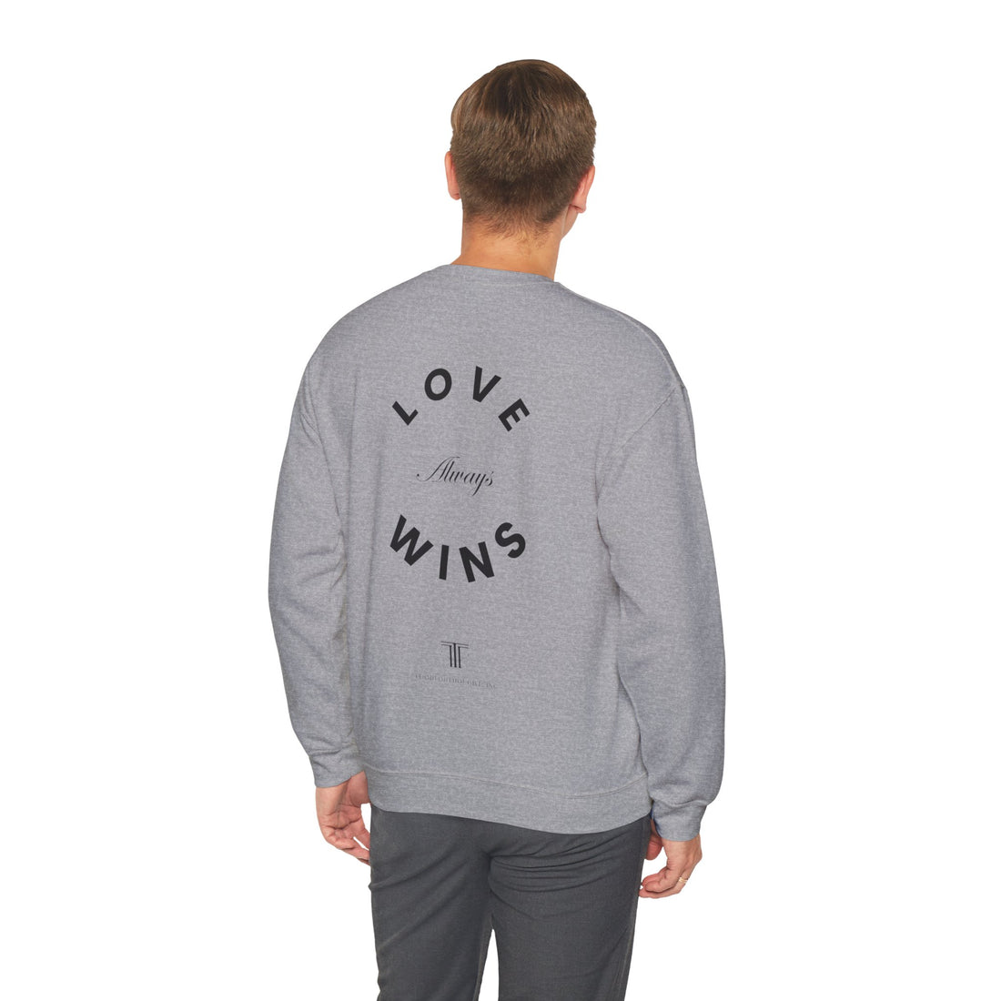 Love Always Wins Unisex Heavy Blend™ Crewneck Sweatshirt