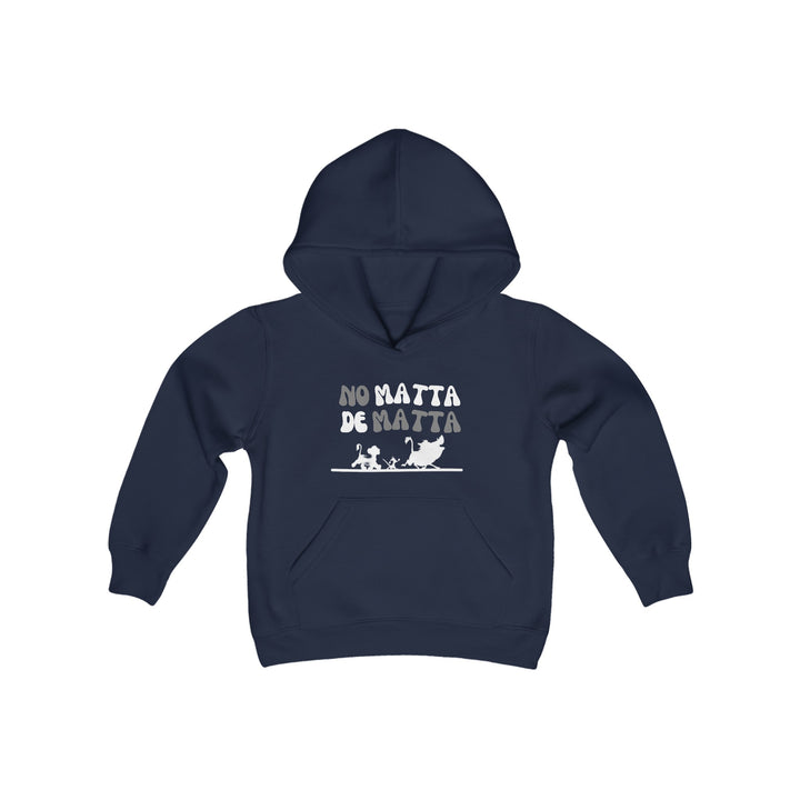 No Matta De Matta Kids Hooded Sweatshirt