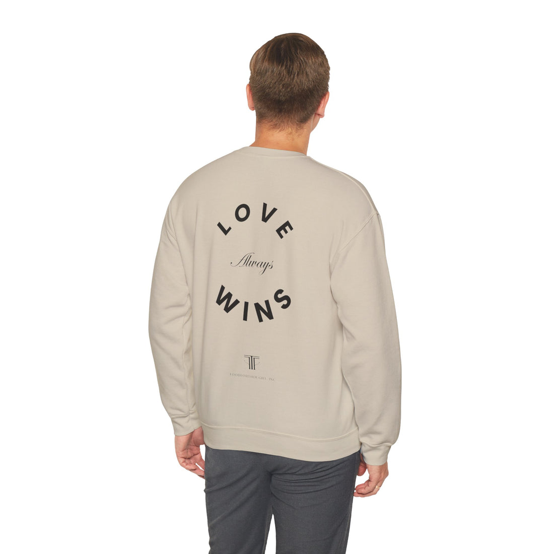 Love Always Wins Unisex Heavy Blend™ Crewneck Sweatshirt