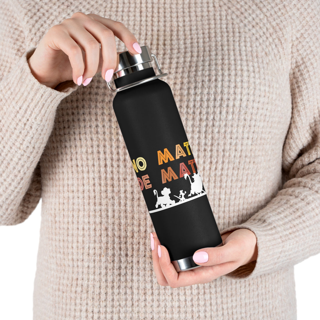 No Matta De Matta Copper Vacuum Insulated Bottle, 22oz