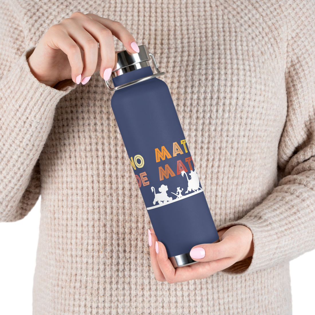 No Matta De Matta Copper Vacuum Insulated Bottle, 22oz