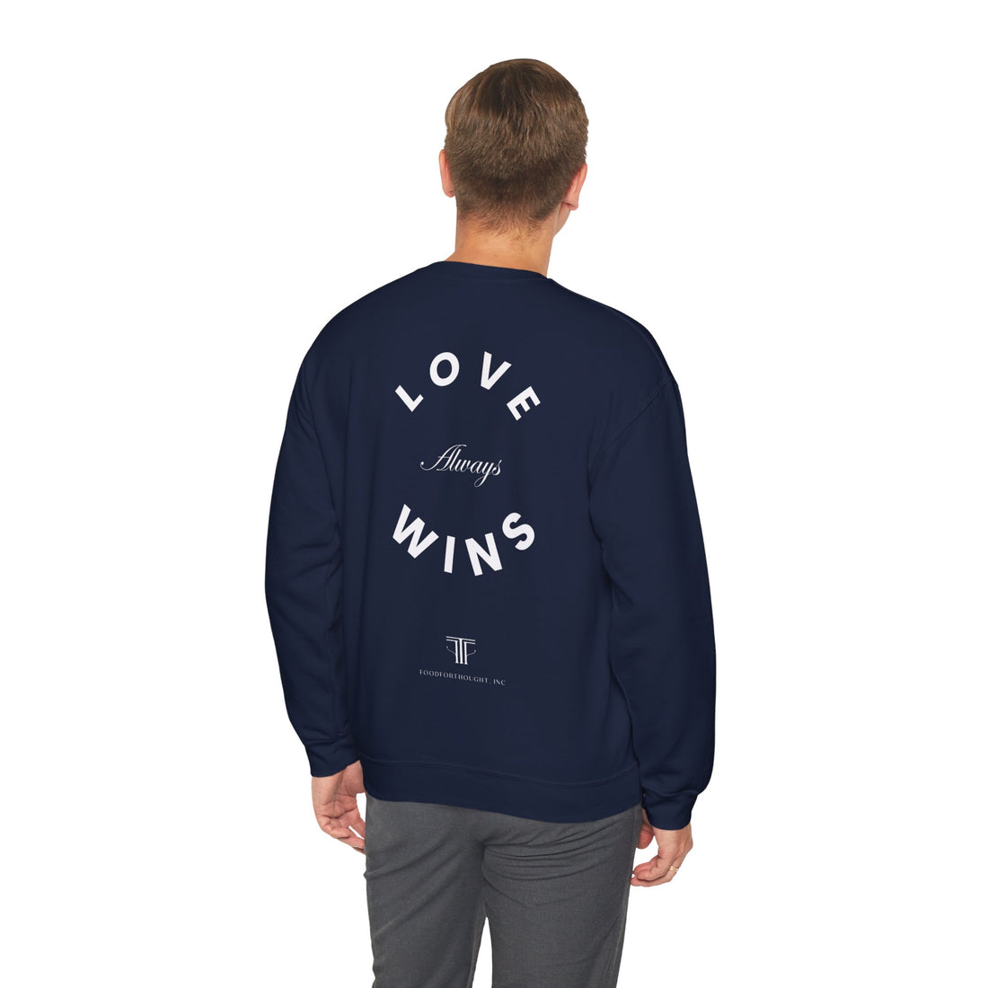 Love Always Wins Unisex Heavy Blend™ Crewneck Sweatshirt