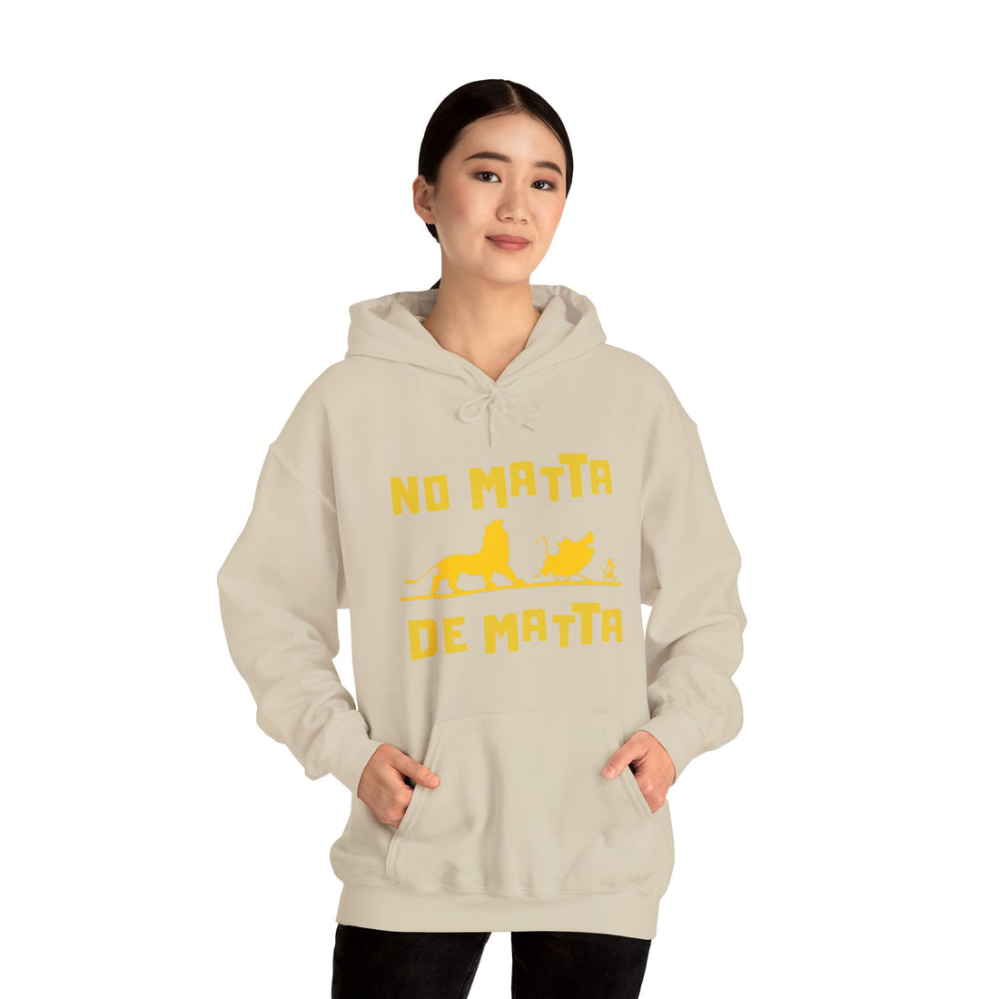 No Matta De Matta Unisex Heavy Blend™ Hooded Sweatshirt