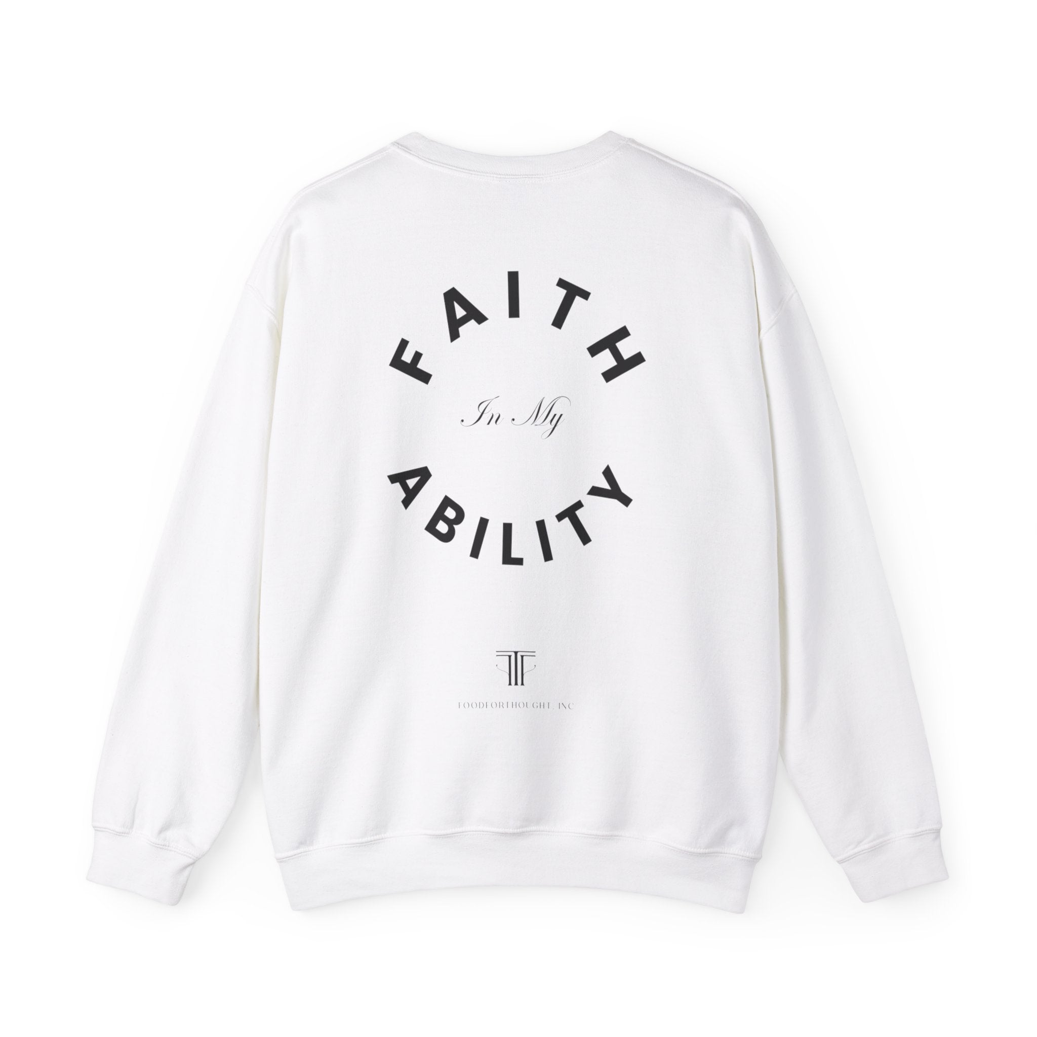 Faith In My Ability Unisex Heavy Blend™ Crewneck Sweatshirt