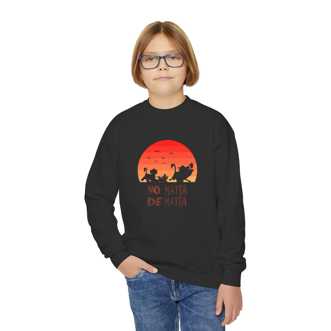 No Matta De Matta Kids Sweatshirt