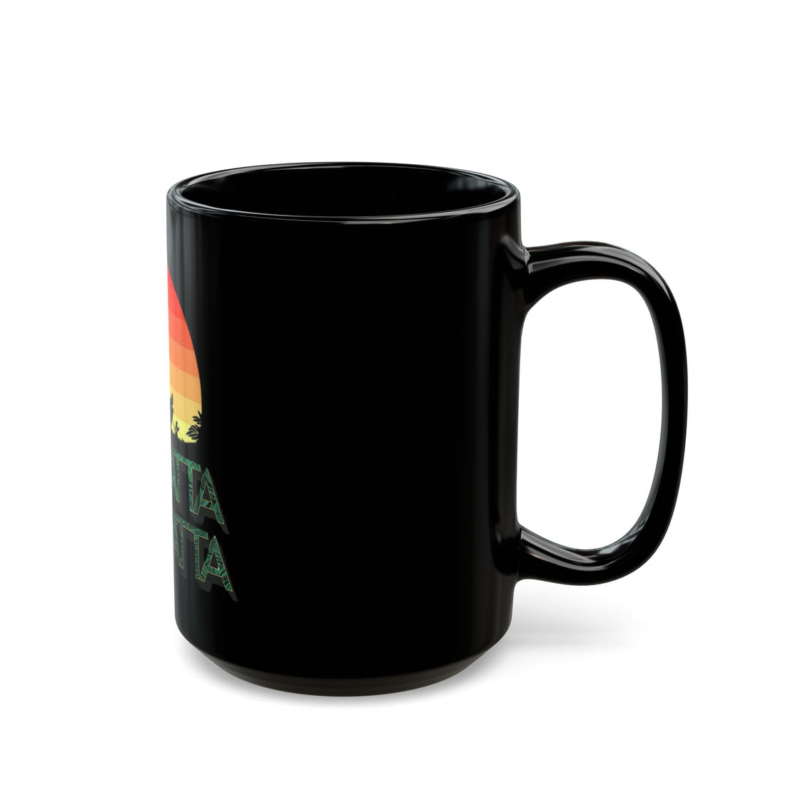 No Matta De Matta Black Mug (11oz, 15oz)