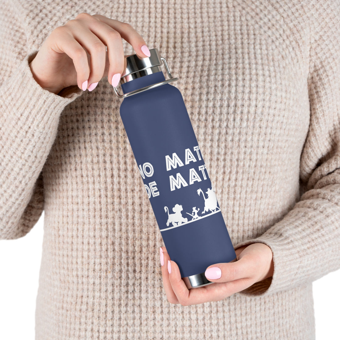 No Matta De Matta Copper Vacuum Insulated Bottle, 22oz