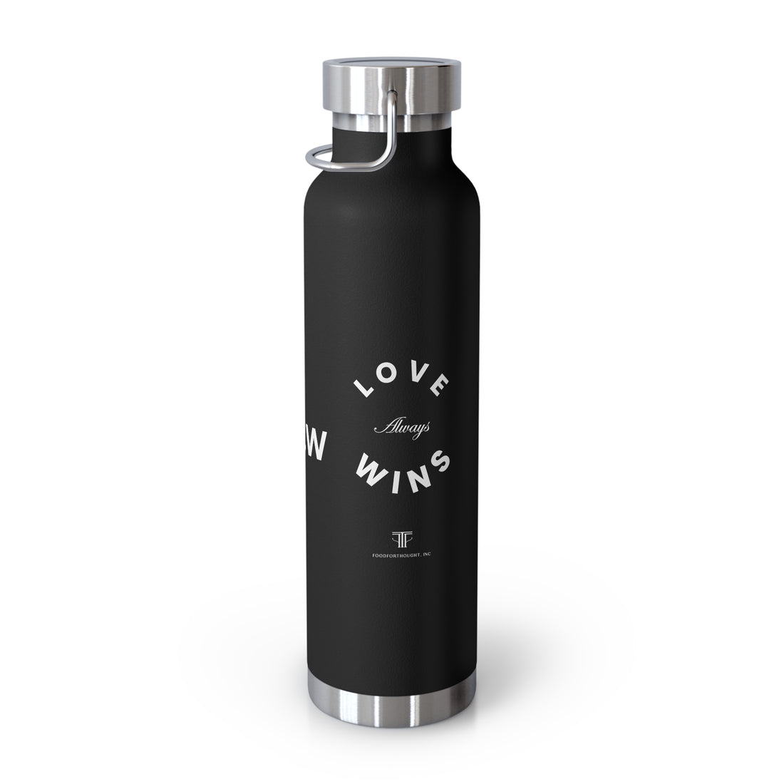 Love Always Wins Copper Vacuum Insulated Bottle, 22oz