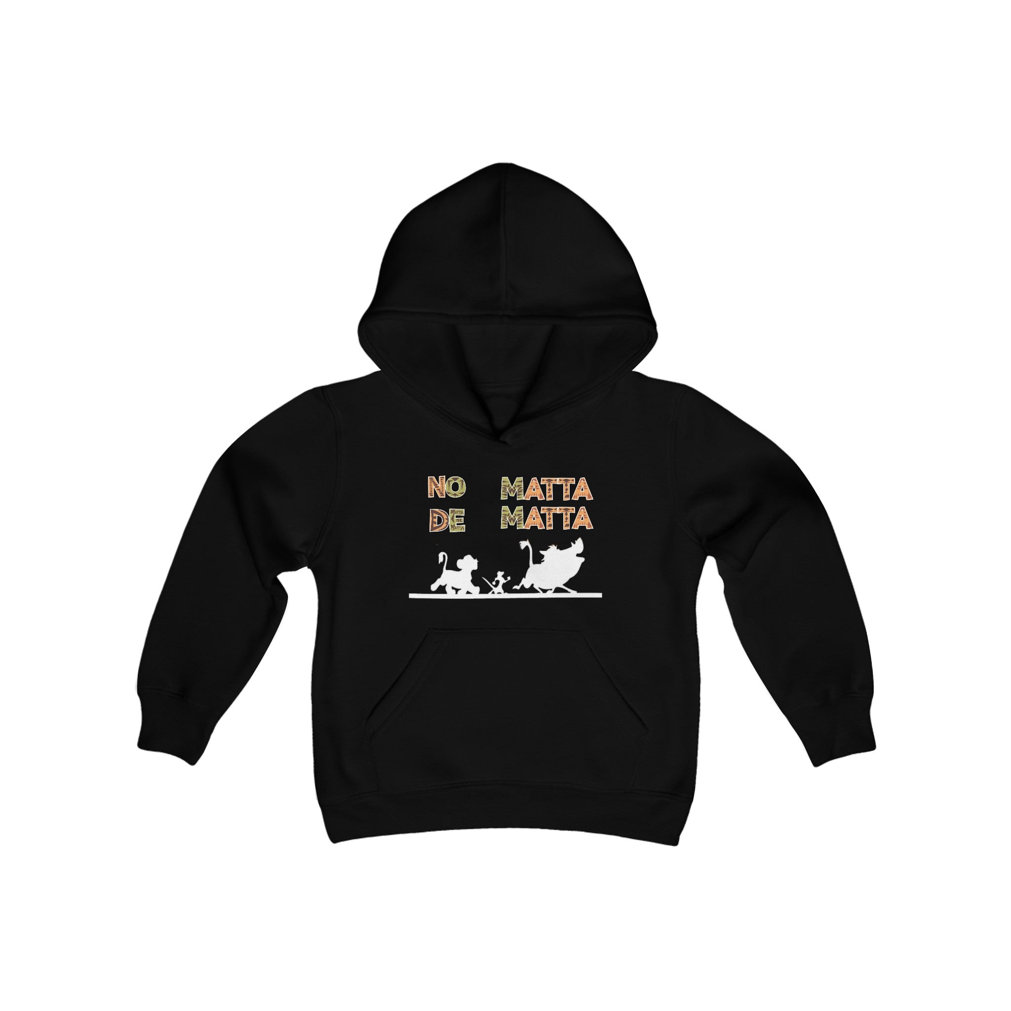No Matta De Matta Kids Hooded Sweatshirt