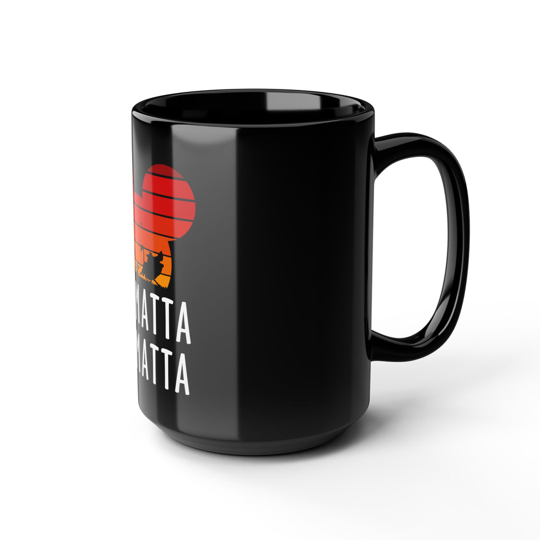 No Matta De Matta Black Mug (11oz, 15oz)