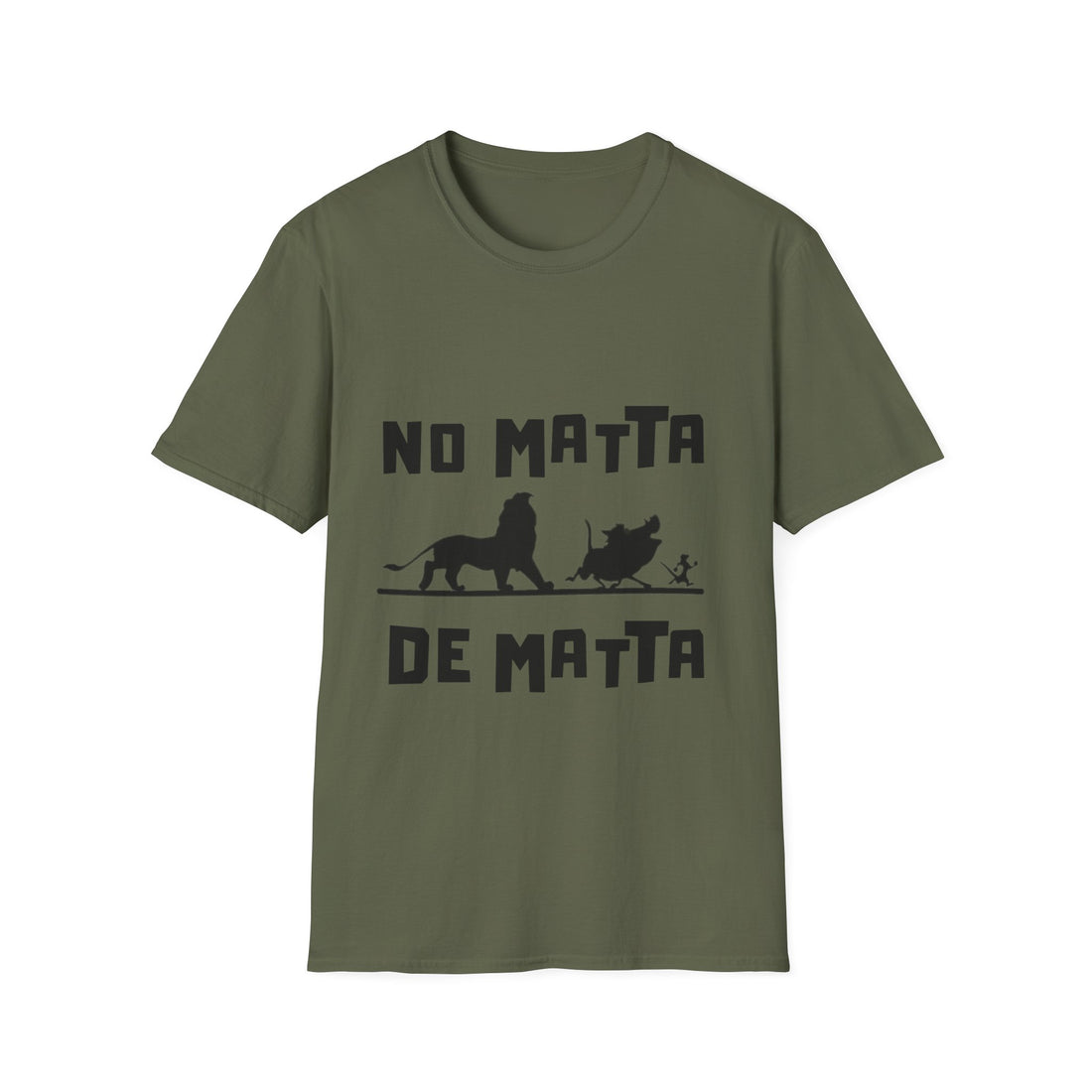 No Matta De Matta Unisex Softstyle T-Shirt