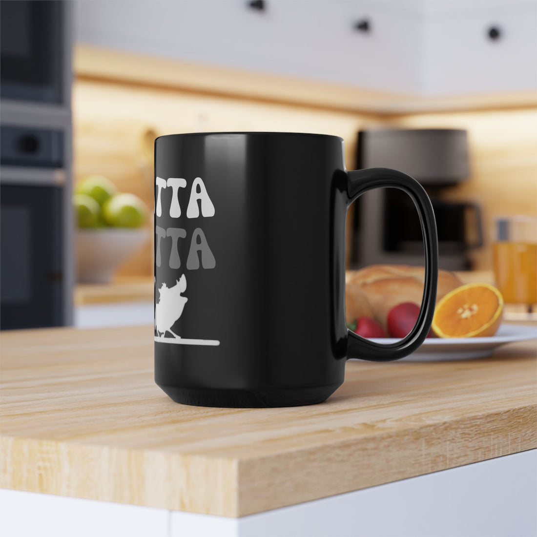 No Matta De Matta Black Mug (11oz, 15oz)