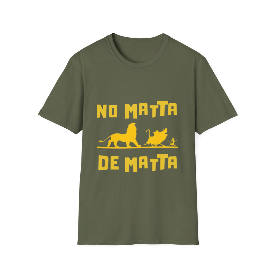 No Matta De Matta Unisex Softstyle T-Shirt