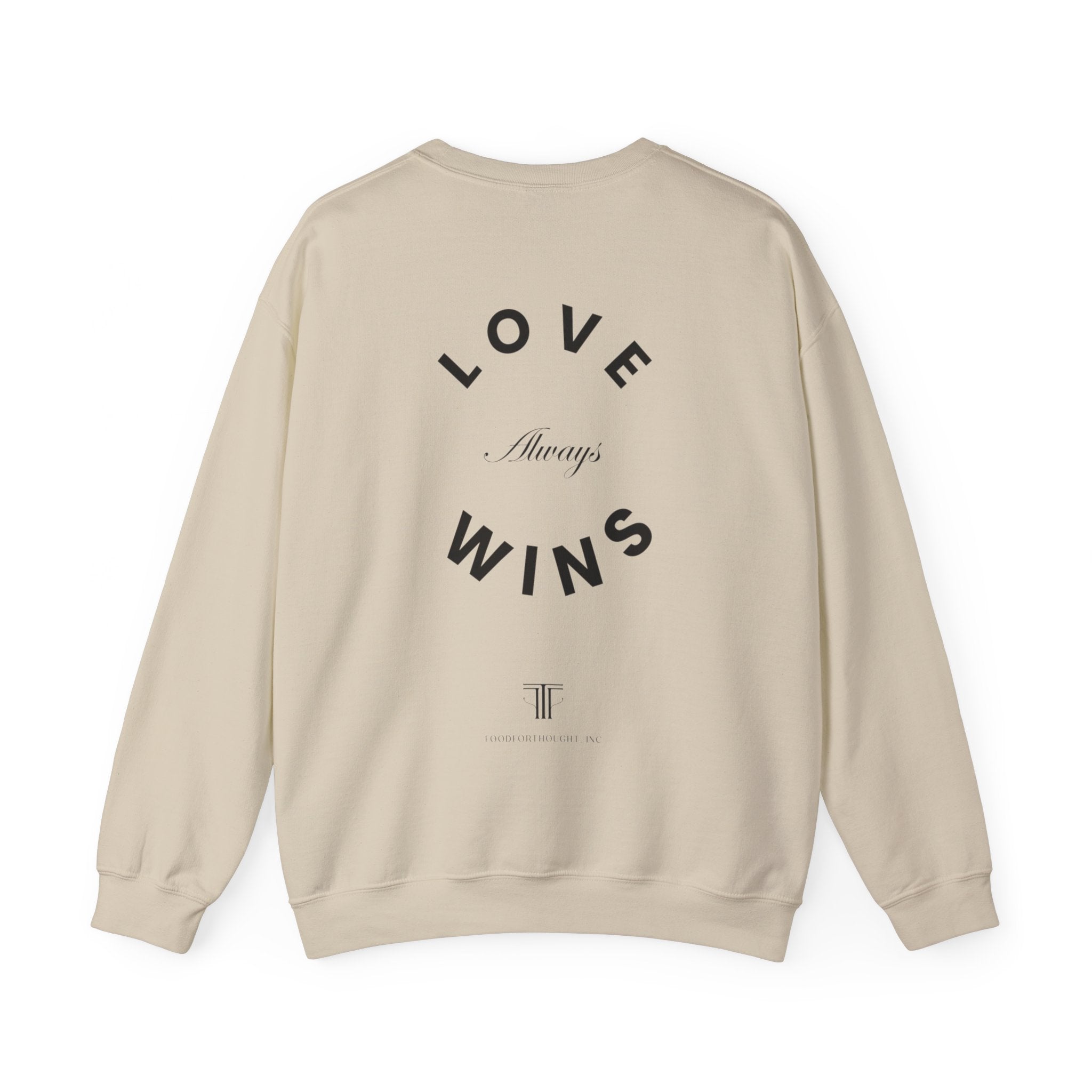 Love Always Wins Unisex Heavy Blend™ Crewneck Sweatshirt