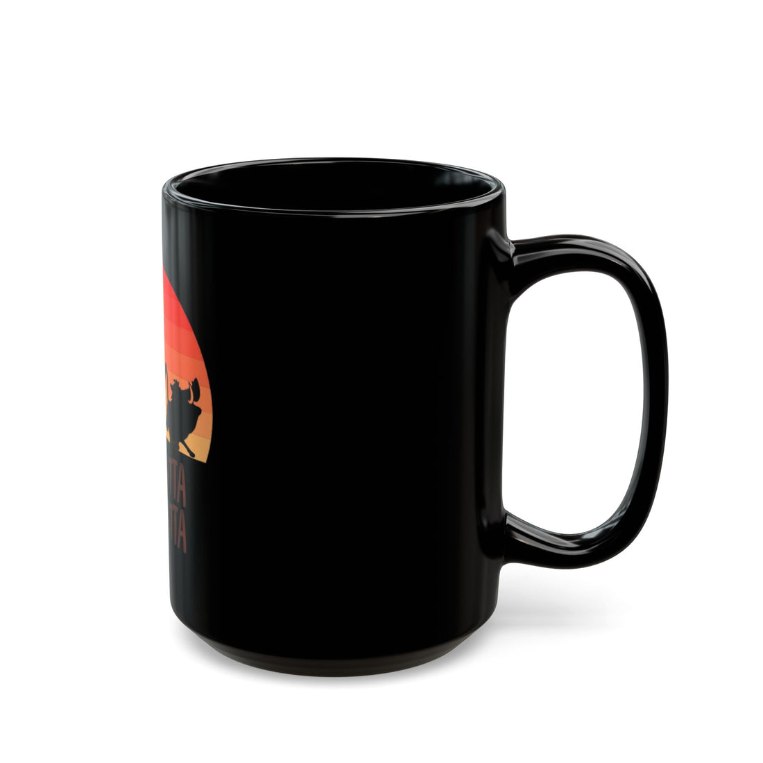 No Matta De Matta Black Mug (11oz, 15oz)