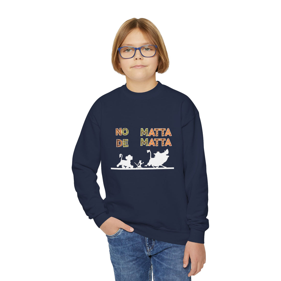 No Matta De Matta Kids Sweatshirt