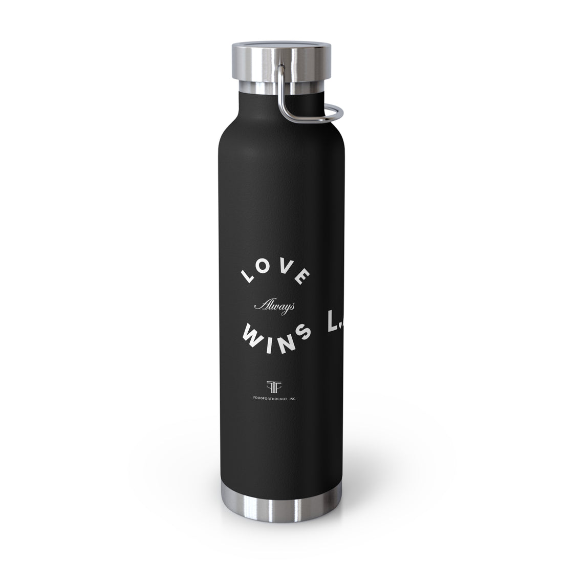 Love Always Wins Copper Vacuum Insulated Bottle, 22oz