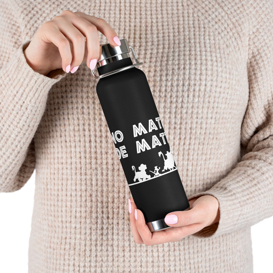 No Matta De Matta Copper Vacuum Insulated Bottle, 22oz