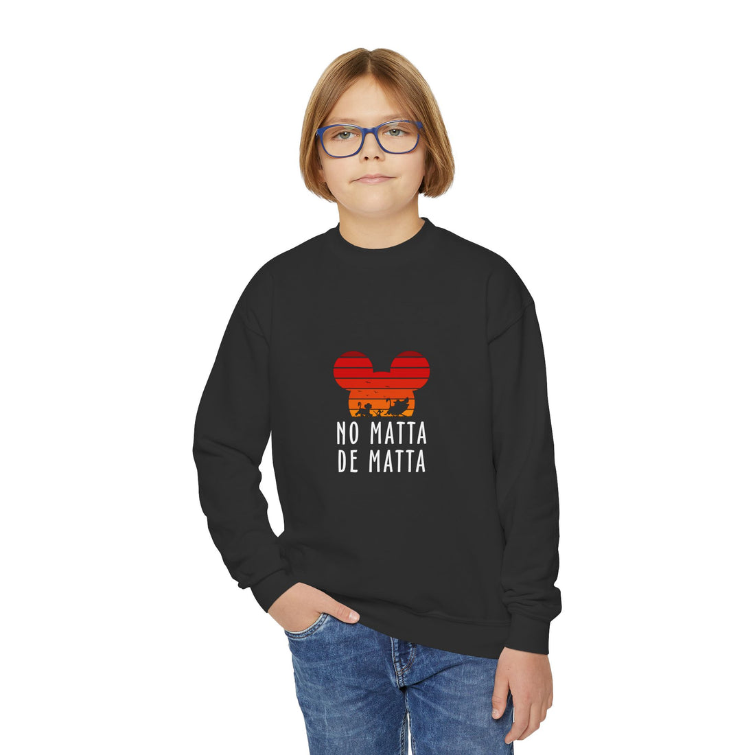 No Matta De Matta Kids Sweatshirt