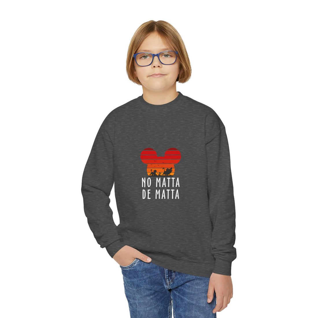 No Matta De Matta Kids Sweatshirt