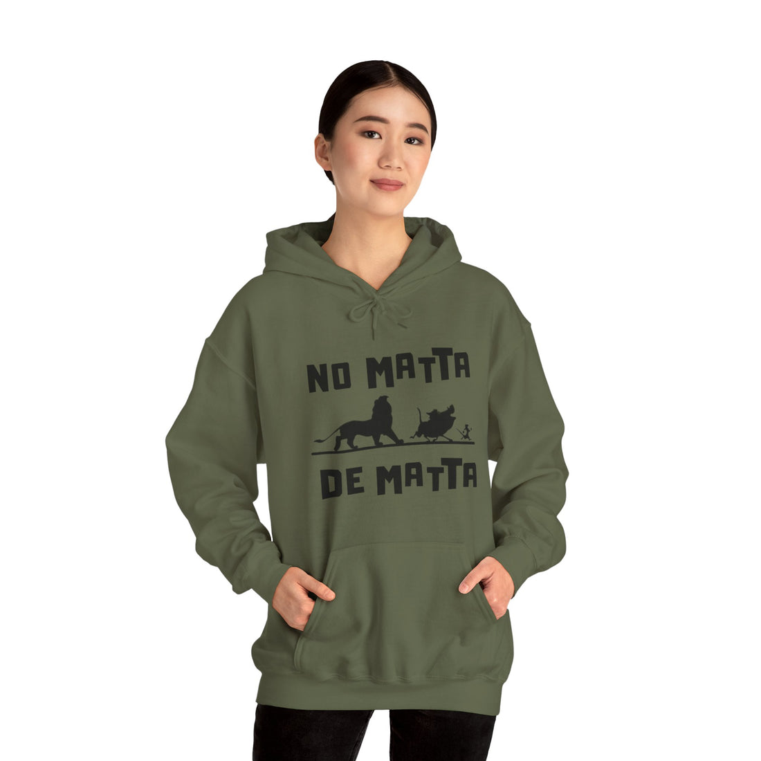 No Matta De Matta Unisex Heavy Blend™ Hooded Sweatshirt