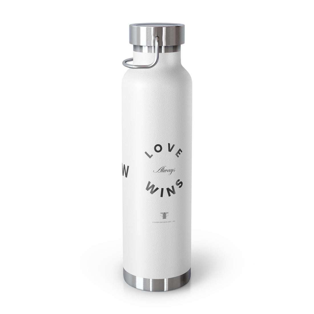 Love Always Wins Copper Vacuum Insulated Bottle, 22oz