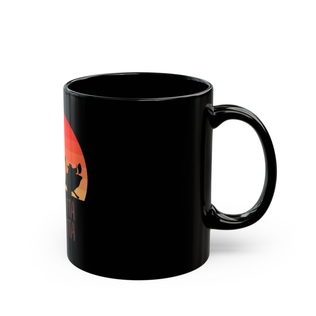 No Matta De Matta Black Mug (11oz, 15oz)