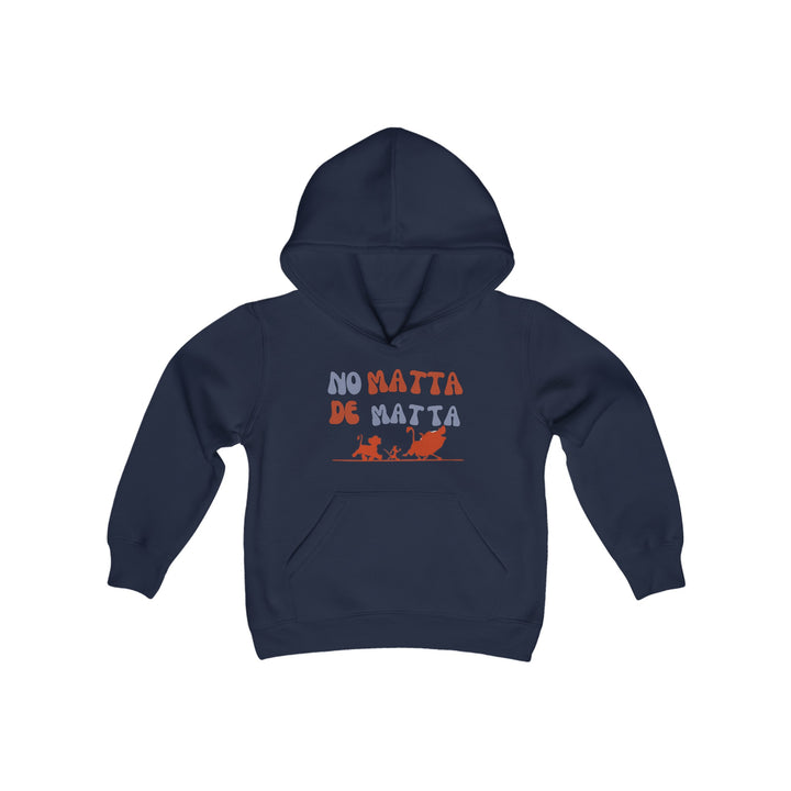 No Matta De Matta Kids Hooded Sweatshirt