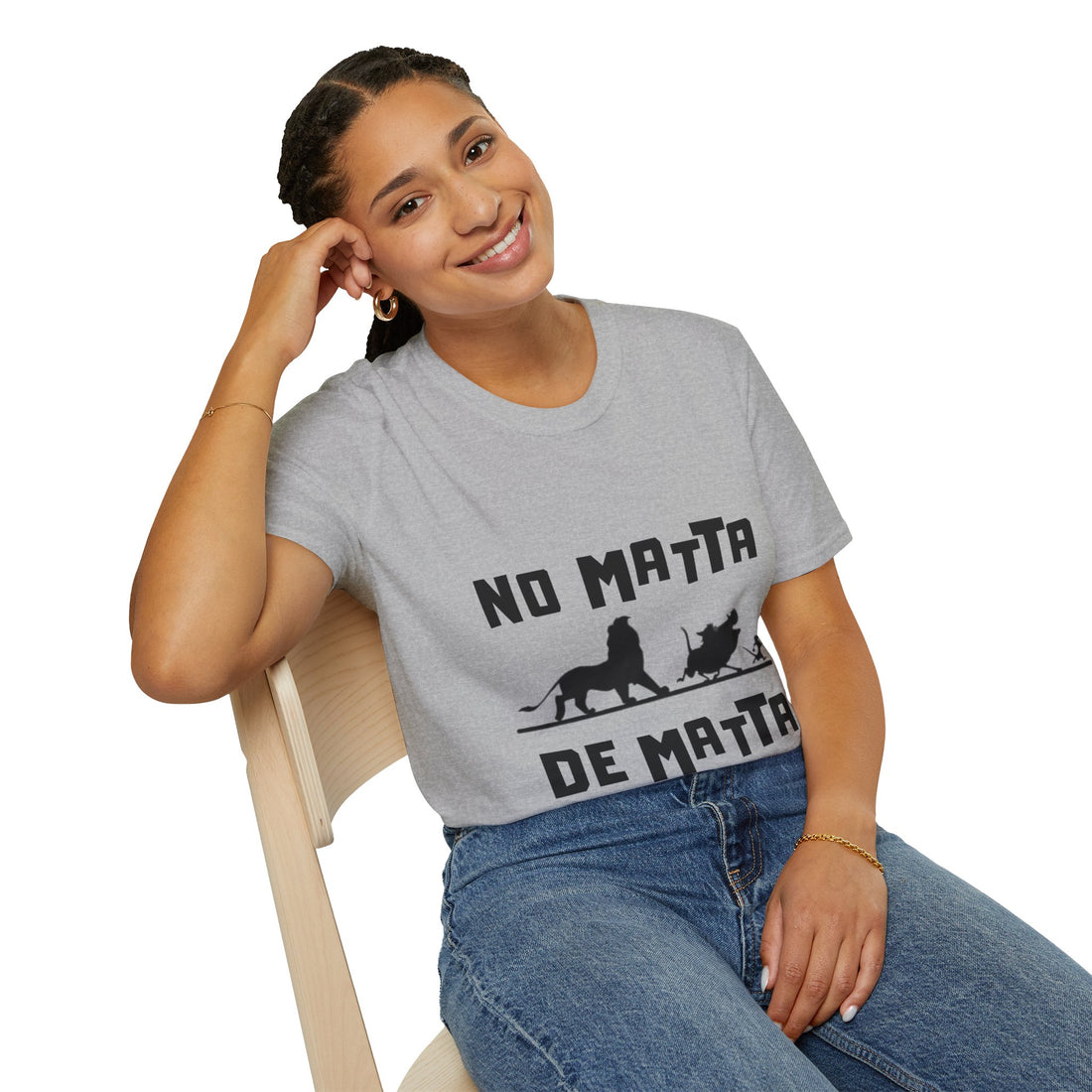 No Matta De Matta Unisex Softstyle T-Shirt