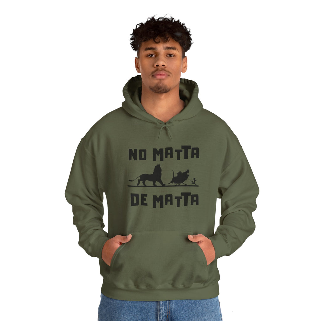 No Matta De Matta Unisex Heavy Blend™ Hooded Sweatshirt