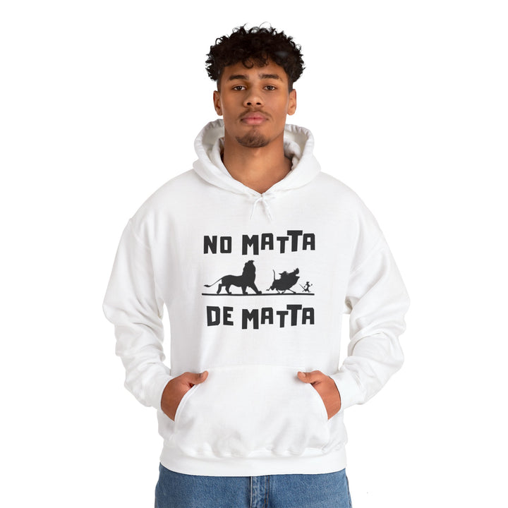 No Matta De Matta Unisex Heavy Blend™ Hooded Sweatshirt