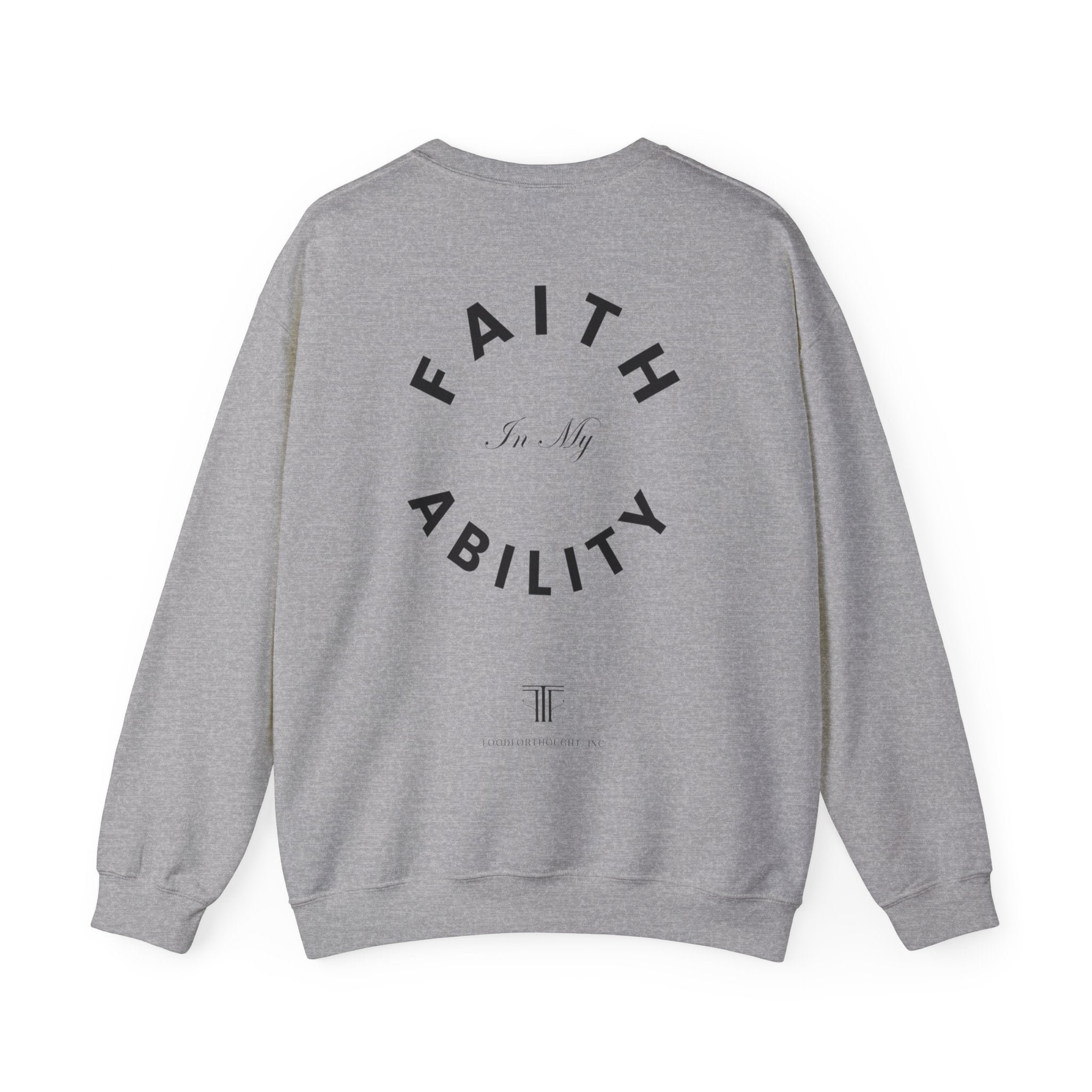 Faith In My Ability Unisex Heavy Blend™ Crewneck Sweatshirt