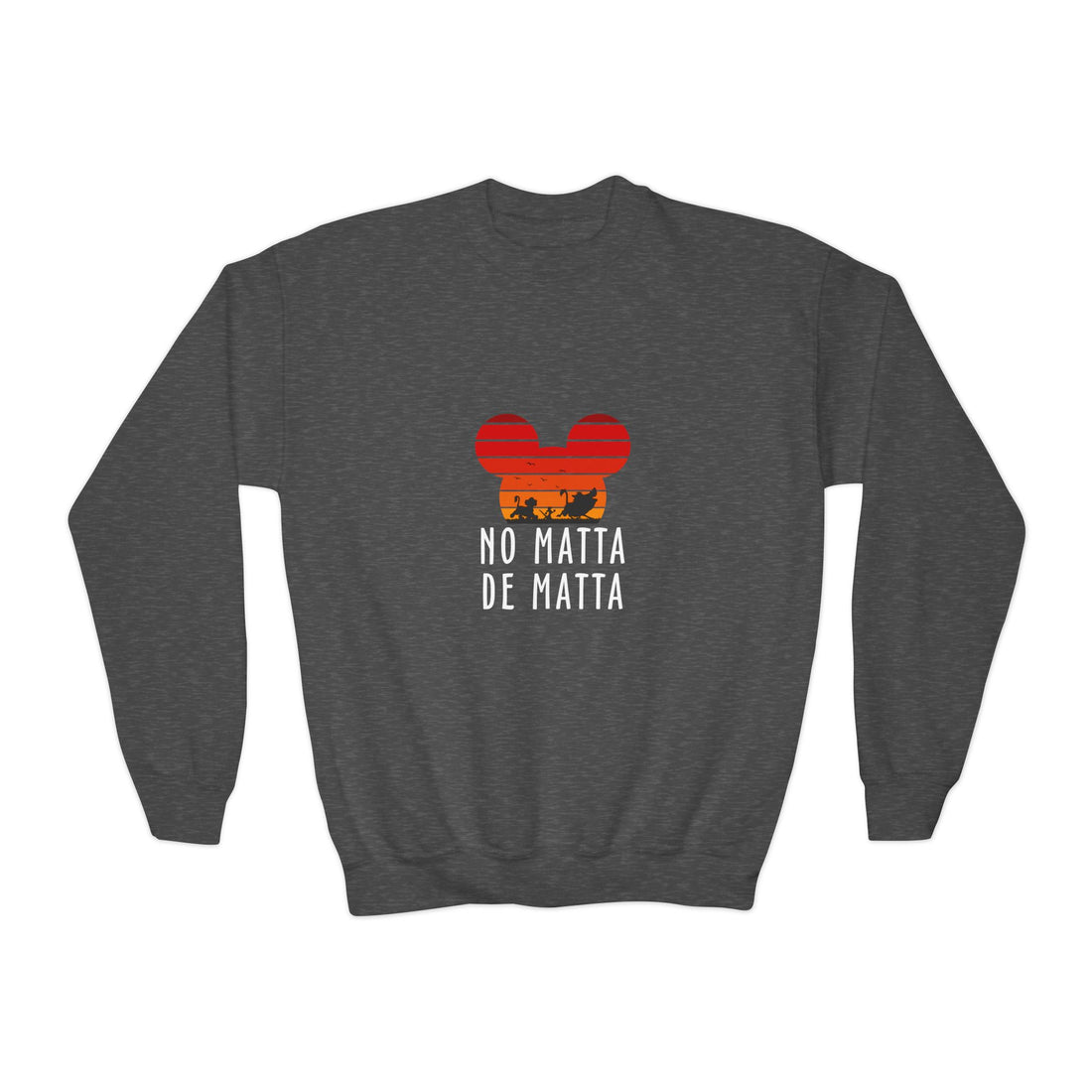 No Matta De Matta Kids Sweatshirt