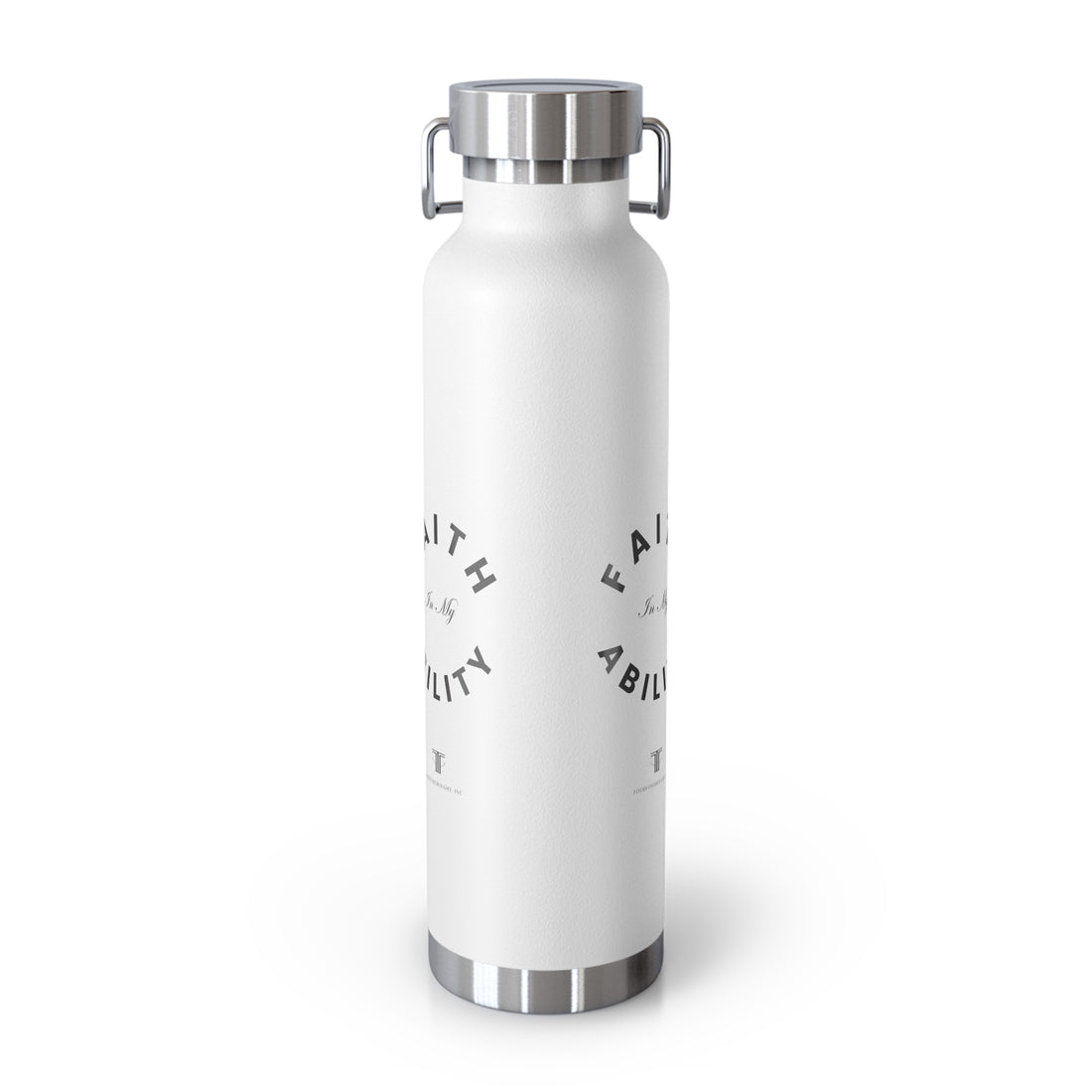 Faith In My Ability Copper Vacuum Insulated Bottle, 22oz