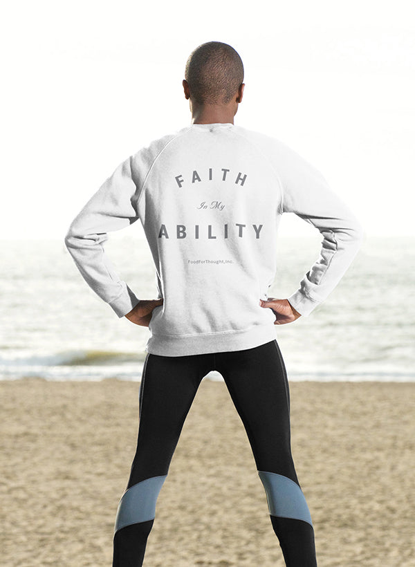 Faith Is My Ability Unisex Heavy Blend™ Crewneck Sweatshirt